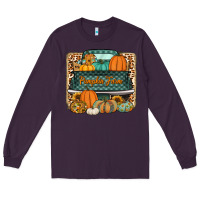 Plum pumpkin farm truck Long Sleeve Tee - Jasminsmagicworld