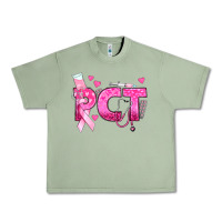 Oil Green breast cancer pct patient care technician Urban Heavy Tee - texasbilliewilder