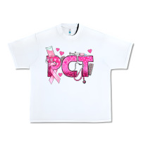 White breast cancer pct patient care technician Urban Heavy Tee - texasbilliewilder