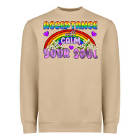 Mushroom Lgbtq Acceptance Will Calm Your Soul Heavyweight Sweatshirt - BundleAndBundleShop