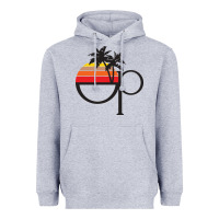 Heather Grey ocean pacific Heavyweight Hoodie - lanVoArt