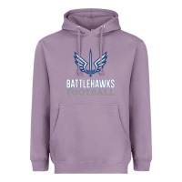 Lavender stl battlehawks football! xfl Heavyweight Hoodie - lanVoArt