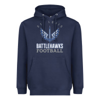 Navy stl battlehawks football! xfl Heavyweight Hoodie - lanVoArt