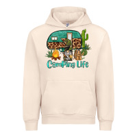 Sandshell camping life caravan and gnome Urban Hoodie - BarkalooDesign