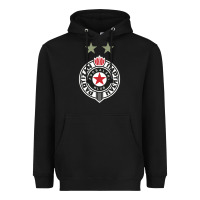 Black fk partizan Heavyweight Hoodie - lanVoArt