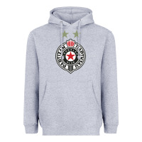 Heather Grey fk partizan Heavyweight Hoodie - lanVoArt