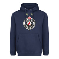 Navy fk partizan Heavyweight Hoodie - lanVoArt