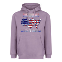 Lavender the divided states of america political humor usa map t shirt Heavyweight Hoodie - lanVoArt