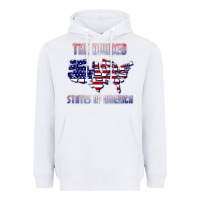 White the divided states of america political humor usa map t shirt Heavyweight Hoodie - lanVoArt