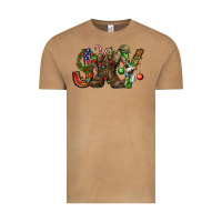 Vintage Camel Army Christmas Joy Vintage Tee - NancyCooperArtShop