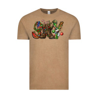 Army Christmas Joy Vintage Tee | Teevron
