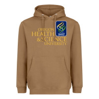Toasted Coconut oregon health & science university (ohsu) Heavyweight Hoodie - lanVoArt