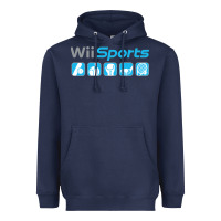 Navy wii sports essential Heavyweight Hoodie - lanVoArt