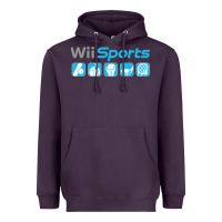 Plum wii sports essential Heavyweight Hoodie - lanVoArt