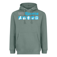 Sage wii sports essential Heavyweight Hoodie - lanVoArt