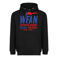 Black wfan sports radio new york Heavyweight Hoodie - lanVoArt