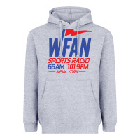 Heather Grey wfan sports radio new york Heavyweight Hoodie - lanVoArt