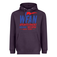 Plum wfan sports radio new york Heavyweight Hoodie - lanVoArt