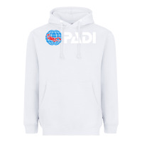 White padi Heavyweight Hoodie - lanVoArt