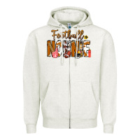 Football Nonnie Zipper Hoodie | Teevron