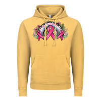Vintage Mustard Cancer ribbon rainbow Cancer Awareness Vintage Hoodie - HowdyJamesFarm
