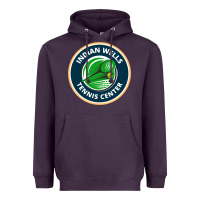 Plum indian wells tennis center Heavyweight Hoodie - lanVoArt