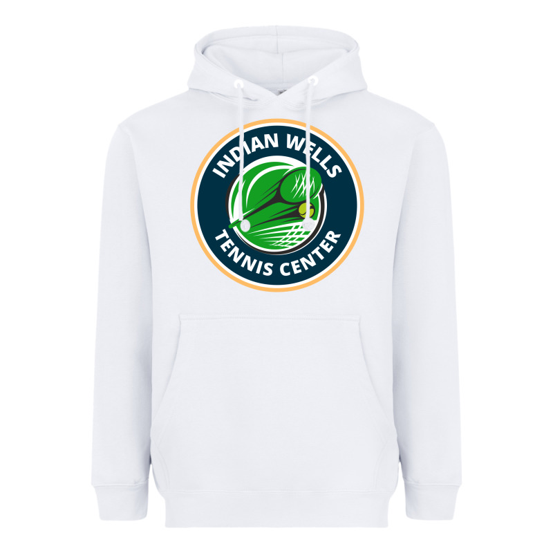 Indian Wells Tennis Center Heavyweight Hoodie by lanVoArt | Teevron