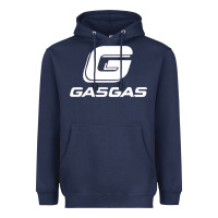 Navy gasgas motorcycle Heavyweight Hoodie - lanVoArt