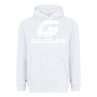 White gasgas motorcycle Heavyweight Hoodie - lanVoArt