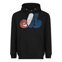 Black montreal expos Heavyweight Hoodie - lanVoArt