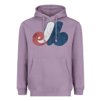 Lavender montreal expos Heavyweight Hoodie - lanVoArt