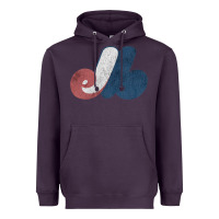 Plum montreal expos Heavyweight Hoodie - lanVoArt