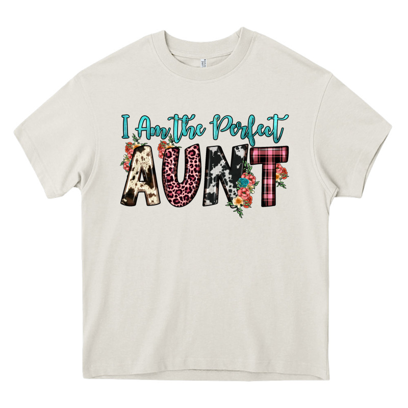 I Am Perfect Aunt Heavy Core Tee by JahusDesignShop | Teevron