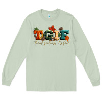 Matcha tgif thank goodness its fall Long Sleeve Tee - CowGirlArtShop