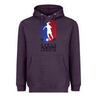 Plum girls academy league Heavyweight Hoodie - lanVoArt