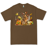 Cacao Fall Rabbit Premium Tee - LillyAllenDesigns