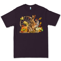 Plum Fall Rabbit Premium Tee - LillyAllenDesigns