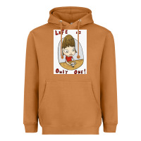 Meerkat life is only one Heavyweight Hoodie - lanVoArt
