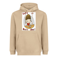 Mushroom life is only one Heavyweight Hoodie - lanVoArt
