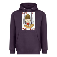 Plum life is only one Heavyweight Hoodie - lanVoArt