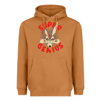Meerkat coyote super genius  1 Heavyweight Hoodie - lanVoArt