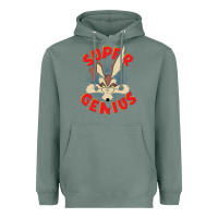 Sage coyote super genius  1 Heavyweight Hoodie - lanVoArt