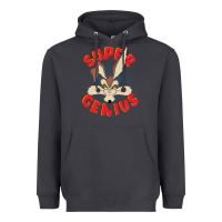 Smoke coyote super genius  1 Heavyweight Hoodie - lanVoArt