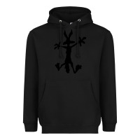 Black coyote's hole 2 Heavyweight Hoodie - lanVoArt
