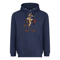 Navy danger coyote's hole Heavyweight Hoodie - lanVoArt