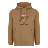 Toasted Coconut danger coyote's hole Heavyweight Hoodie - lanVoArt
