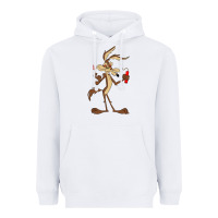 White danger coyote's hole Heavyweight Hoodie - lanVoArt