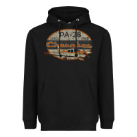 Piper Cherokee Pa 28 Retro Vintage Design Heavyweight Hoodie | Teevron