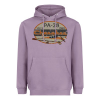 Lavender piper cherokee pa 28 retro vintage design Heavyweight Hoodie - lanVoArt