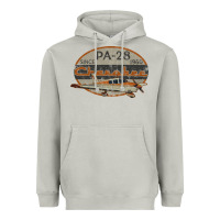 Moon Dust piper cherokee pa 28 retro vintage design Heavyweight Hoodie - lanVoArt
